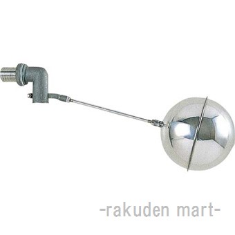 (LINEクーポン有)三栄水栓 SANEI V435-20 横形ステンレスボールタップ