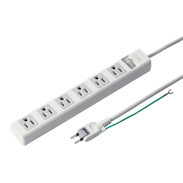 (LINEクーポン有)サンワサプライ TAP-N3650SWN 電源タップ