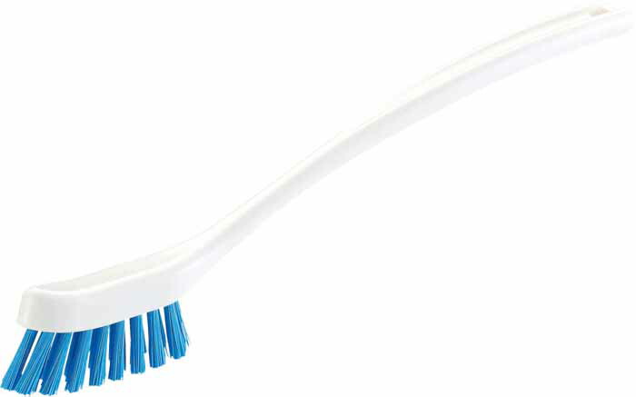 (LINEクーポン有)山崎産業 CL615-000U-MB-BL HG スリムブラシ柄付BL (10個セット)(代引不可)