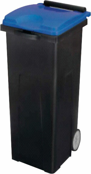 (LINEクーポン有)(代引不可)山崎産業 YW-451L-PC-BL リサイクルカート#90エコ BL (法人限定)