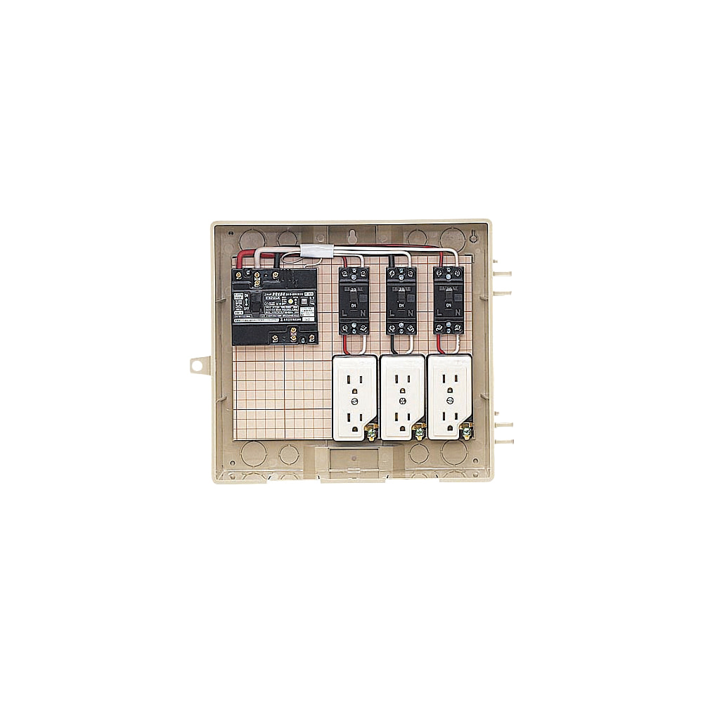 (LINEクーポン有)未来工業 C14-6C 屋外電力用仮設ボックス MIRAI