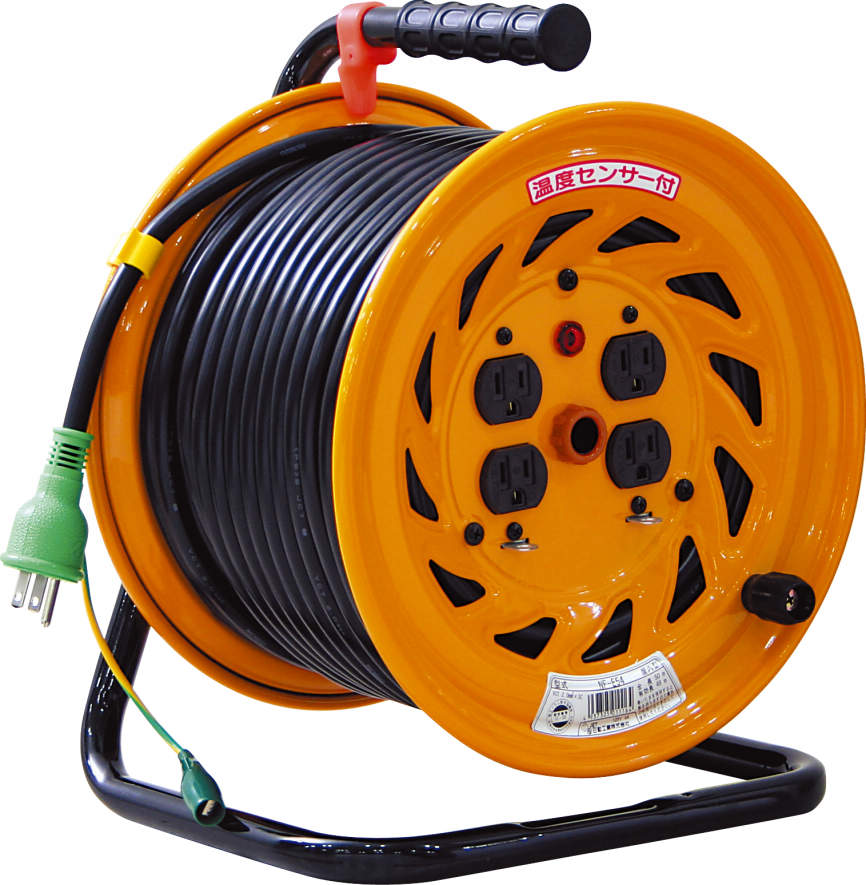 (LINEクーポン有)日動工業 NF-E54 電工ドラム アース付 NICHIDO