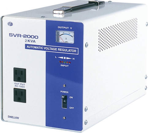 (LINEクーポン有)日動工業 SVR-2000 サイリスタ式定電圧装置 NICHIDO