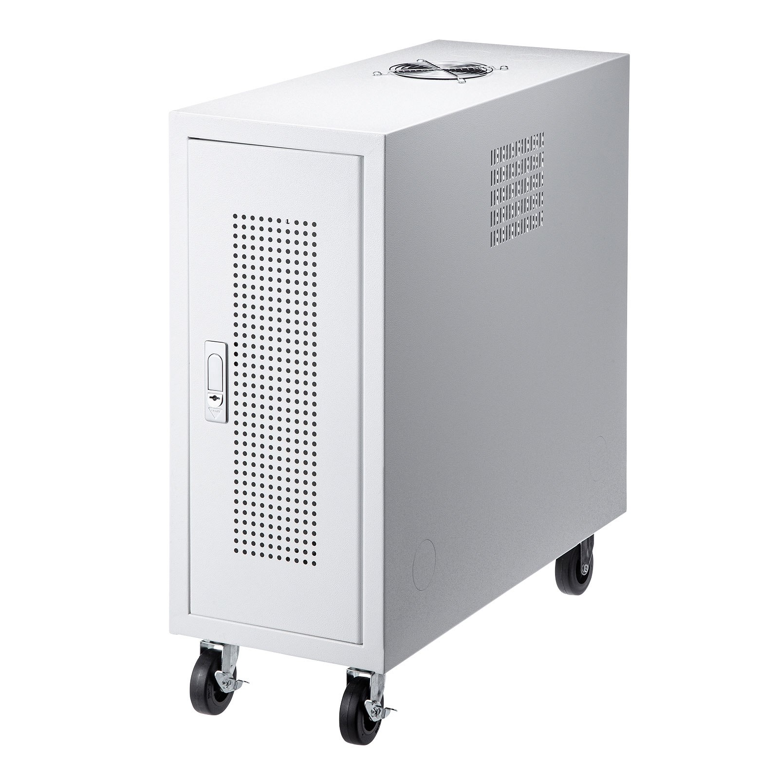 (LINEクーポン有)サンワサプライ CP-THBOX2UW キャスター付きハブボックス(2U) SANWASUPPLY｜住設と電材の洛電マート