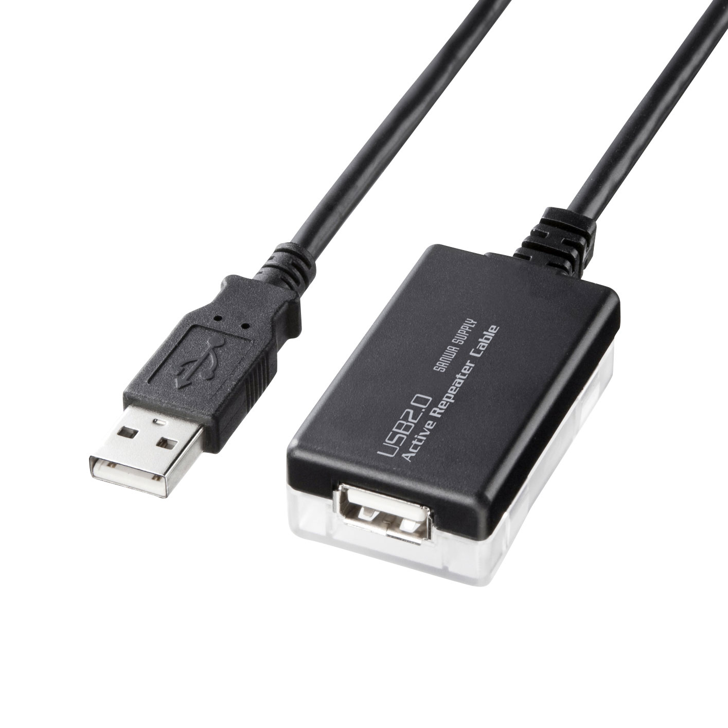 (LINEクーポン有)サンワサプライ KB-USB-R212N 12m延長USB2.0アクティブリピーターケーブル SANWASUPPLY