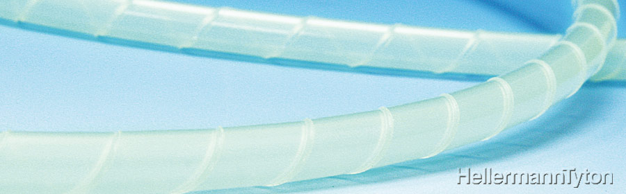 (LINEクーポン有)ヘラマンタイトン TS-6N-HS スパイラルチューブ 耐熱性 100m×1巻 薄緑 タイトン HellermannTyton