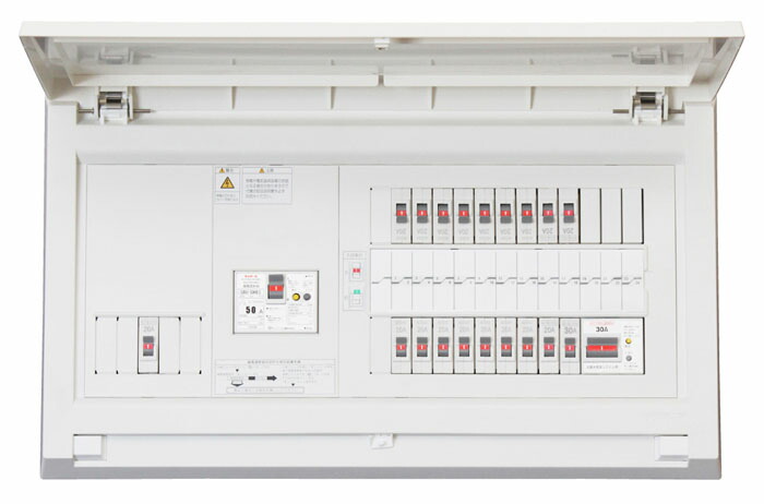 (LINEクーポン有)テンパール工業 MAG310343IT2B2 発電システム対応住宅盤 扉付 100A 34+3|住設と電材の洛電マート