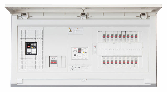 (LINEクーポン有)テンパール工業 MAG34062IB4G4 オール電化対応住宅盤 扉付 リミッタースペース無し 40A 6+2