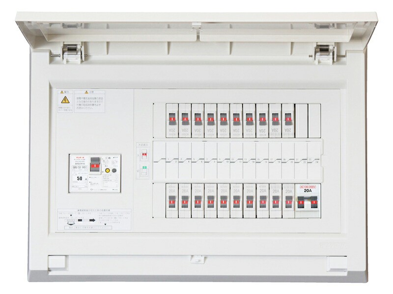 (LINEクーポン有)テンパール工業 MAG34162GS2 発電システム対応住宅盤 扉付 40A 16+2｜住設と電材の洛電マート
