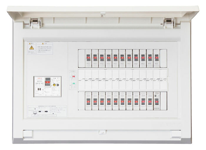 (LINEクーポン有)テンパール工業 MAG35182EV オール電化対応住宅盤 扉付 リミッタースペース付 50A 18+2EV|住設と電材の洛電マート