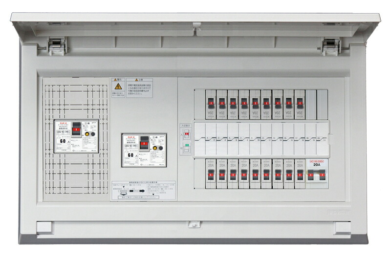 (LINEクーポン有)テンパール工業 MAG36322T2GS2 発電システム対応住宅盤 扉付 60A 32+2｜住設と電材の洛電マート