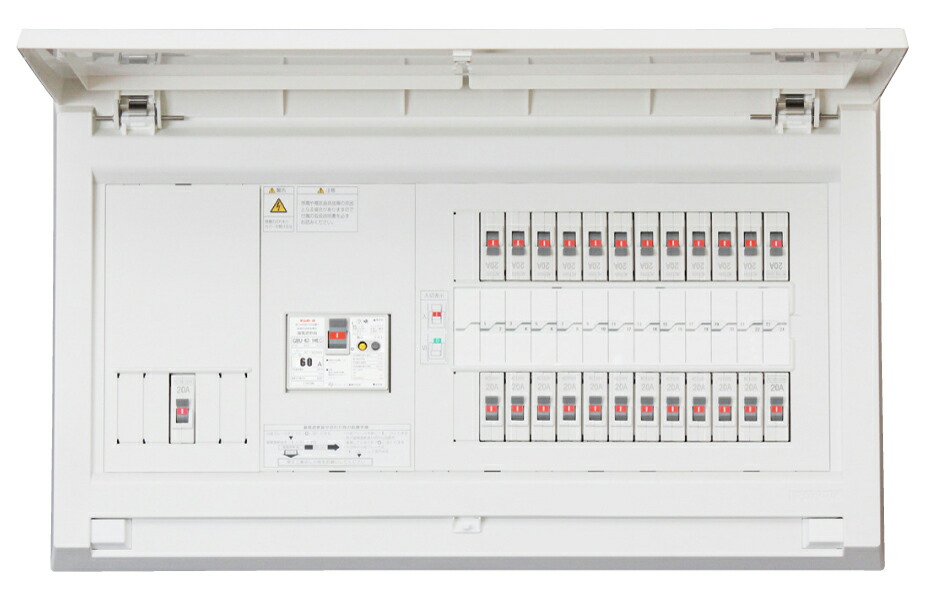 (LINEクーポン有)テンパール工業 MAG37142IB3 オール電化対応住宅盤 扉付 リミッタースペース無し 75A 14+2
