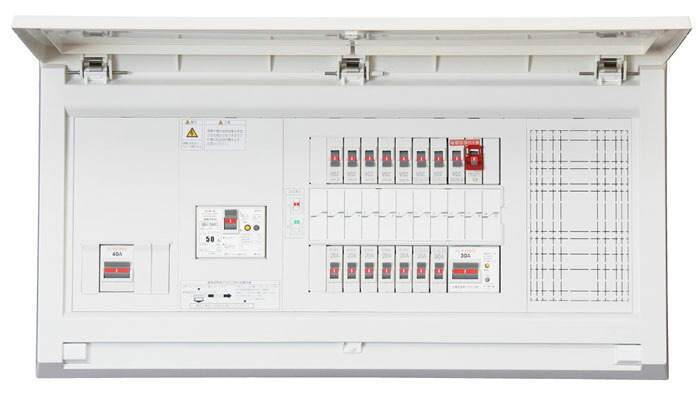 (LINEクーポン有)テンパール工業 MAG37181IT2B4NP 発電システム対応住宅盤 扉付 75A 18｜住設と電材の洛電マート