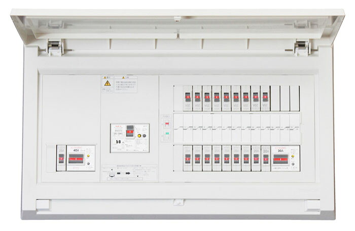 (LINEクーポン有)テンパール工業 MAG37343IT2B3E4 発電システム対応住宅盤 扉付 75A 34+3｜住設と電材の洛電マート