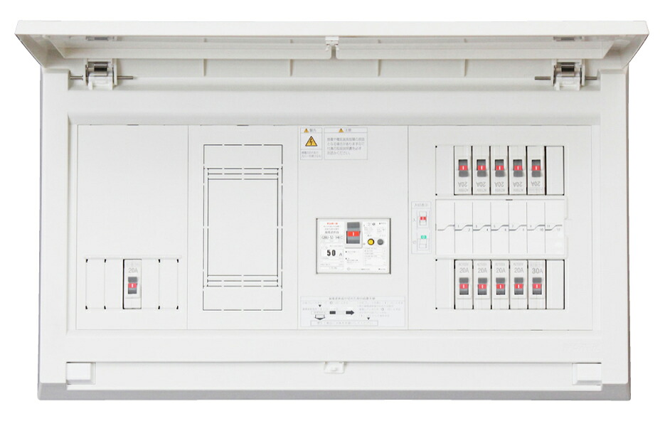 (LINEクーポン有)テンパール工業 MALG34062IB3 オール電化対応住宅盤 扉付 リミッタースペース付 40A 6+2