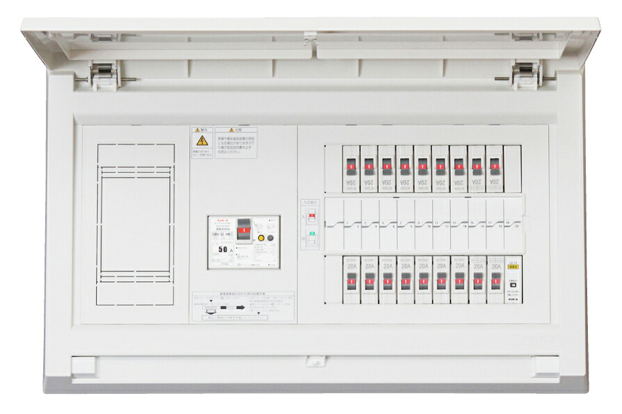 (LINEクーポン有)テンパール工業 MALG34141LA1 機能付住宅用分電盤 扉付 リミッタースペース付 40A 14+1