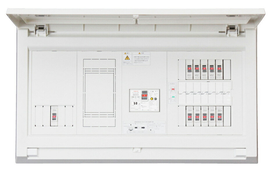(LINEクーポン有)テンパール工業 MALG35062IB3 オール電化対応住宅盤 扉付 リミッタースペース付 50A 6+2