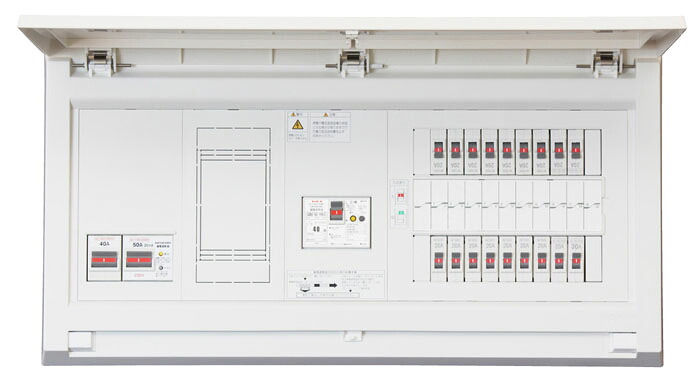 (LINEクーポン有)テンパール工業 MALG35262IB4E4 オール電化対応住宅盤 扉付 リミッタースペース付 50A 26+2|住設と電材の洛電マート