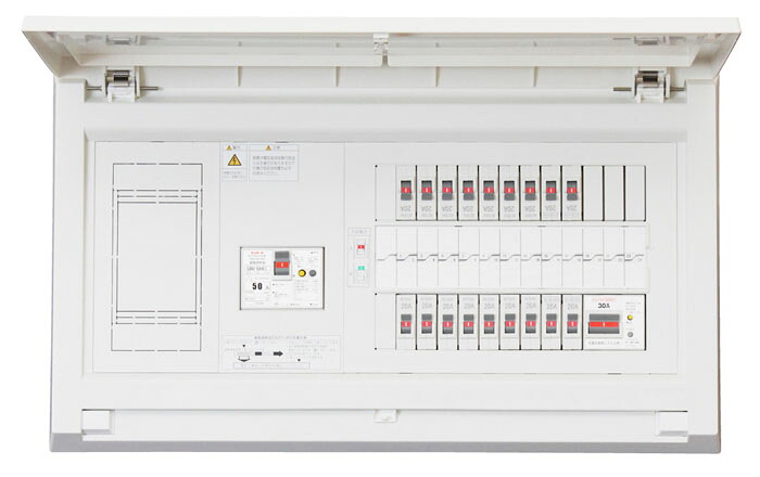 (LINEクーポン有)テンパール工業 MALG36183T2 発電システム対応住宅盤 扉付 リミッタースペース付 60A 18+3