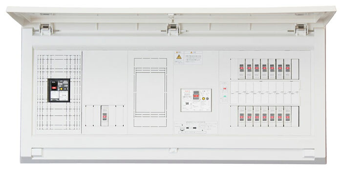 (LINEクーポン有)テンパール工業 MALG37142IB3G4 オール電化対応住宅盤 扉付 リミッタースペース付 75A 14+2｜住設と電材の洛電マート