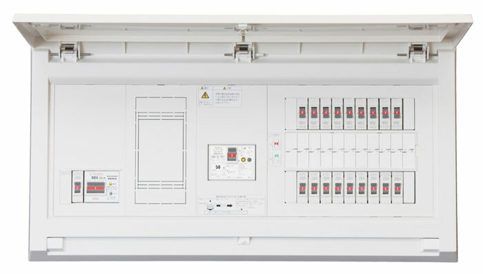 (LINEクーポン有)テンパール工業 MALG37182IB3E4 オール電化対応住宅盤 扉付 リミッタースペース付 75A 18+2｜住設と電材の洛電マート
