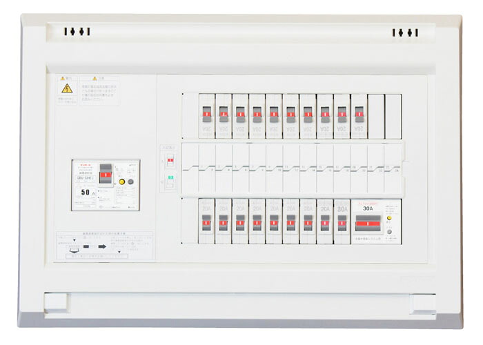 (LINEクーポン有)テンパール工業 YAG310262IT2A3 発電システム対応住宅盤 扉無し リミッタースペース無し 100A 26+2｜住設と電材の洛電マート