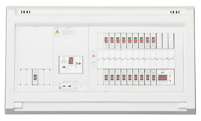 (LINEクーポン有)テンパール工業 YAG35183IT2B3 発電システム対応住宅盤 扉無し リミッタースペース無し 50A 18+3｜住設と電材の洛電マート