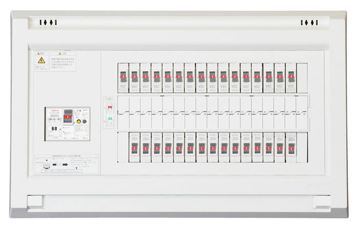 (LINEクーポン有)テンパール工業 YAG36142IC3 オール電化対応住宅盤 扉無し リミッタースペース無し 60A 14+2|住設と電材の洛電マート