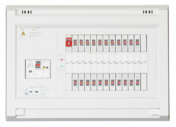 (LINEクーポン有)テンパール工業 YAG36182F1 機能付住宅用分電盤 扉無し リミッタースペース無し 60A 18+2