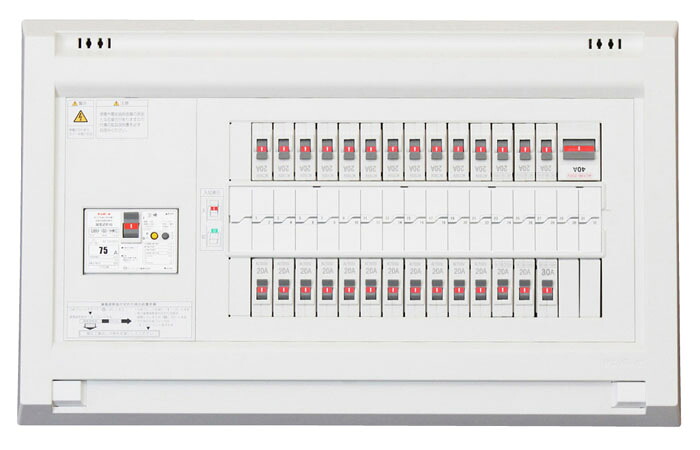 (LINEクーポン有)テンパール工業 YAG36282IA4 オール電化対応住宅盤 扉無し リミッタースペース無し 60A 28+2