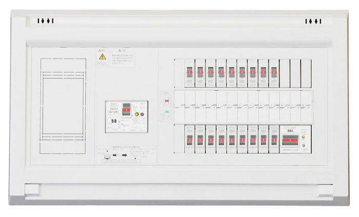 (LINEクーポン有)テンパール工業 YALG34143T2 発電システム対応住宅盤 リミッタースペース付 40A 14+3