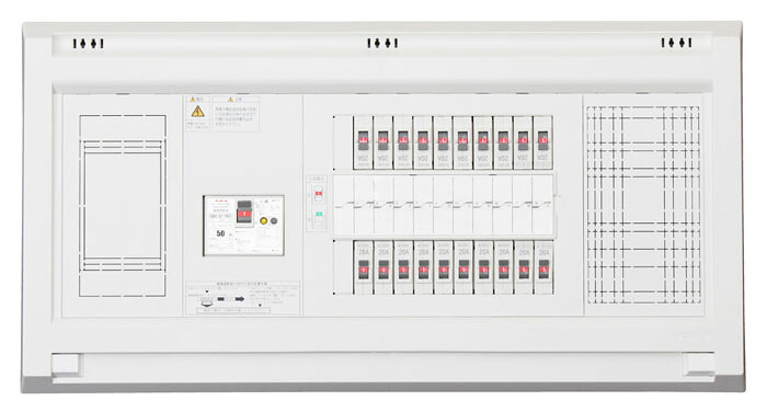 (LINEクーポン有)テンパール工業 YALG3416P スタンダード住宅用分電盤 リミッタースペース付 40A 1EX12 2EX4