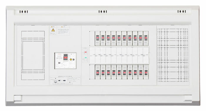 (LINEクーポン有)テンパール工業 YALG3512P スタンダード住宅用分電盤 リミッタースペース付 50A 1EX10 2EX2