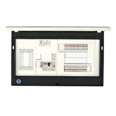 (LINEクーポン有)河村電器 EL2D 6120-2 分電盤 enステーション オール電化 露出型 フタ付 リミッタースペース付 KAWAMURA カワムラ