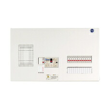(LINEクーポン有)河村電器 ELE2D 6164-2 分電盤 Ezライン 露出型 フタなし リミッタースペース付 KAWAMURA カワムラ