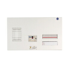 (LINEクーポン有)河村電器 ELE2D 6182-2B 分電盤 Ezライン 露出型 フタなし リミッタースペース付 KAWAMURA カワムラ