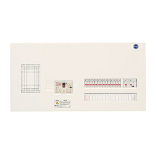 (LINEクーポン有)河村電器 ELE2T 6087-42B 分電盤 Ezライン 露出型 フタなし リミッタースペース付 KAWAMURA カワムラ|住設と電材の洛電マート