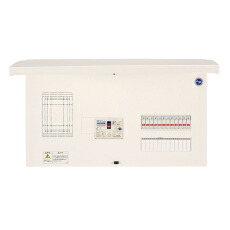 (LINEクーポン有)河村電器 ELEA 4182 分電盤 Ezライン 露出型 フタ付き リミッタースペース付 KAWAMURA カワムラ