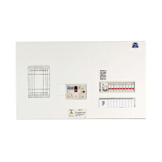 (LINEクーポン有)河村電器 ELER 6170-N 分電盤 Ezライン 露出型 フタなし リミッタースペース付 KAWAMURA カワムラ｜住設と電材の洛電マート