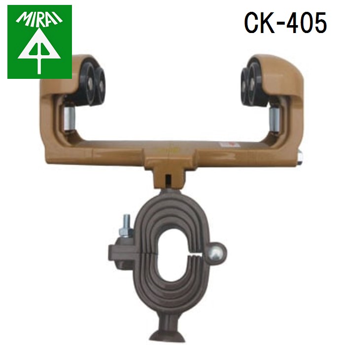 (LINEクーポン有)未来工業 CK-405 ケーブルカッシャー(I形鋼用) 1個 MIRAI