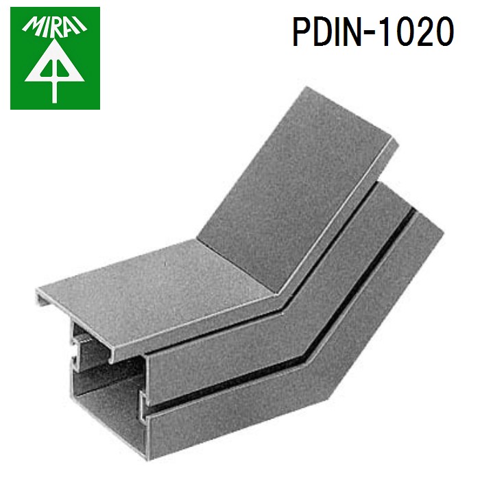 (LINEクーポン有)未来工業 PDIN-1020 プラスチックダクト(入ズミ)45° 1個 MIRAI