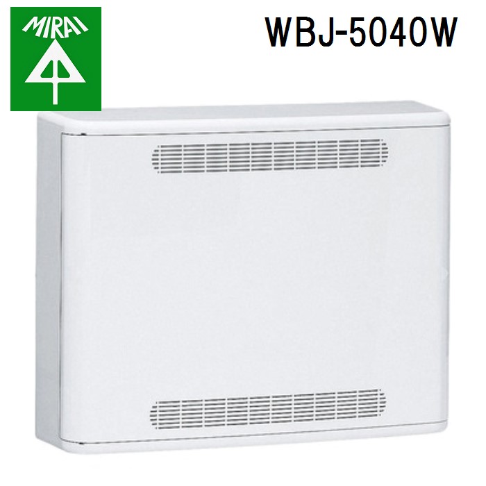 (LINEクーポン有)未来工業 WBJ-5040W 情報ウオルボックス(屋内用) 1個 MIRAI