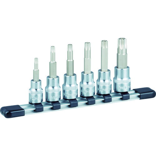 (LINEクーポン有)TONE HTX306H トルクスソケットセット(いじり防止タイプホルダー付) 6pcs トネ