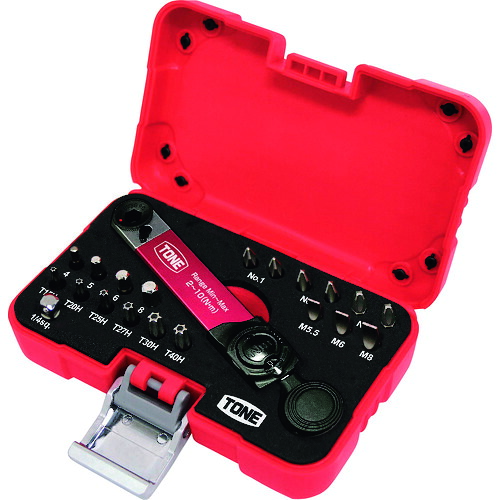 (LINEクーポン有)TONE TBS20 トルクスビットラチェットセット トネ