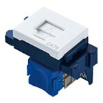 (LINEクーポン有)パナソニック NR3170MCW 情報モジュラジャック(CAT6) (埋込型) (マットセラミックホワイト) (10個セット) Panasonic｜住設と電材の洛電マート