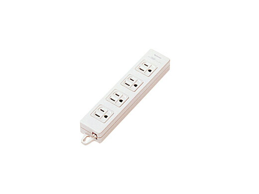 (LINEクーポン有)パナソニック WCH2304HP OAタップ(接地15A形) (4コ口.グレ－) (マグネット付) (5個セット) Panasonic