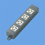 (LINEクーポン有)パナソニック WCH2604B OAタップ(接地2P15A引掛形) (4コ口.ブラック) (マグネット付) (5個セット) Panasonic 17,683円
