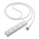 (LINEクーポン有)パナソニック WCHS2524MW SーOAタップ(接地15A形) (4コ口・マットホワイト2mコード付マグネット付 Panasonic