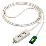 (LINEクーポン有)パナソニック WFA6632HG ハーネスOAタップ接地抜止3m2コ口グレ Panasonic