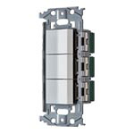 (LINEクーポン有)パナソニック WNSS50444W SOーSTYLE埋込SWセットスイッチE×3(マットホワイト) Panasonic